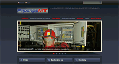 Desktop Screenshot of progresmt.sk